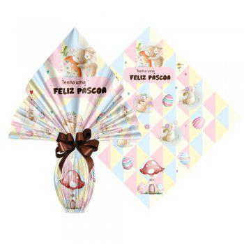 PASCOA PRATIC 24X24CM PASCOA ENCANTADA 25UN XINGO