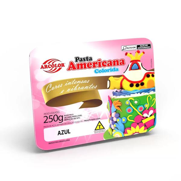 PASTA AMERICANA AZUL 250G ARCOLOR