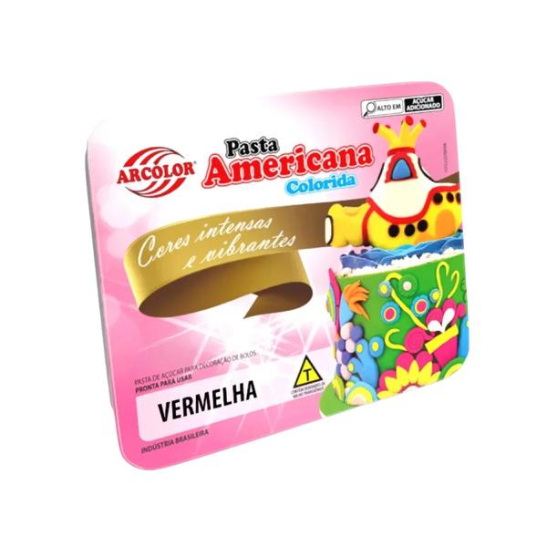 PASTA AMERICANA VERMELHA 250G ARCOLOR