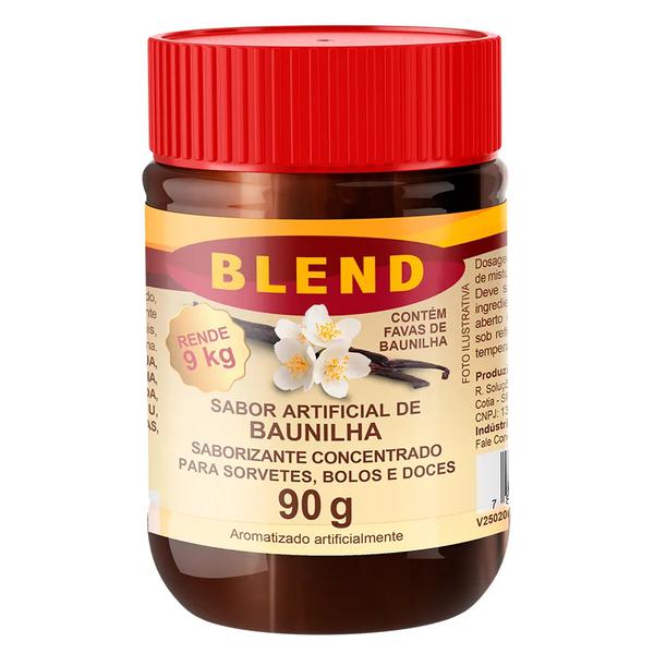 PASTA BLEND SABORIZANTE CONCENTRADA ARTIFICIAL DE BAUNILHA 90G UN