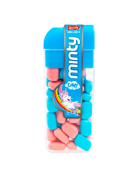 PASTILHA MINI MINTY UVA+TUTTI FRUTTI UN DOCILE