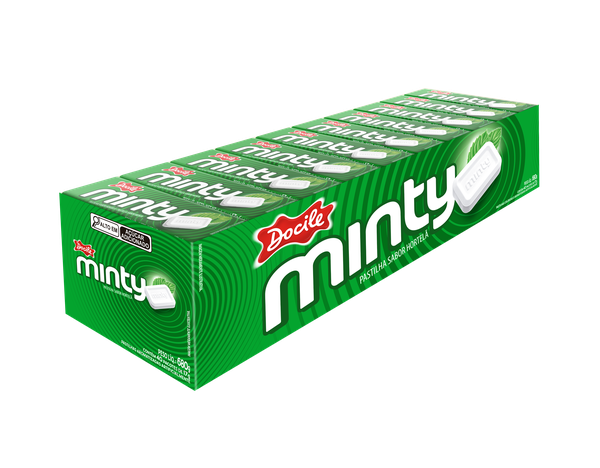PASTILHA MINTY HORTELA 40 UN DOCILE 45