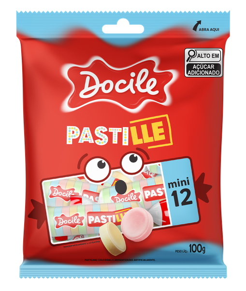 PASTILLE MINI SORTIDA UNI 100G DOCILE 80019