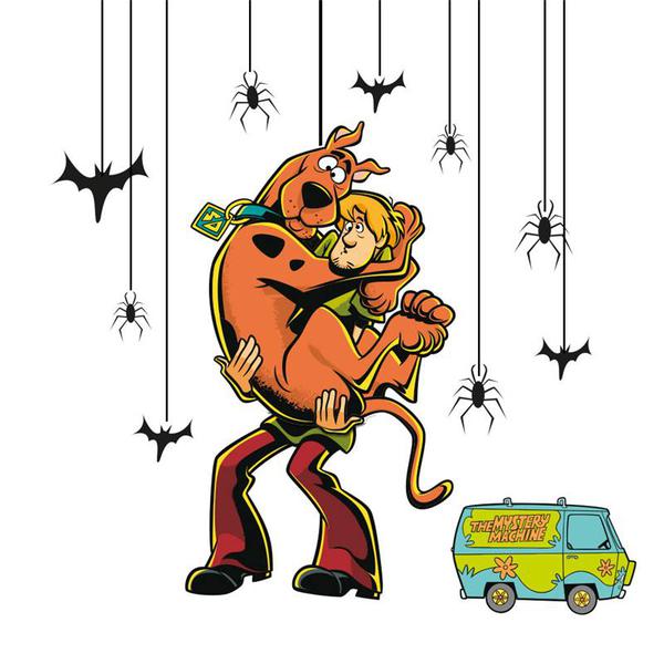 PERSONAGEM DECORATIVO SCOOBY DOO HALLOWEEN  UN REGINA