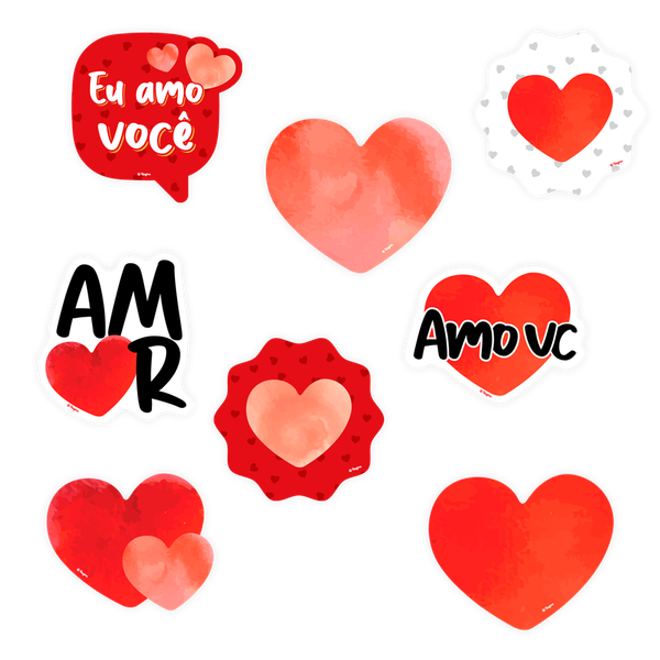 PICKS DECORATIVO SORTIDO AMORE 08UN REGINA