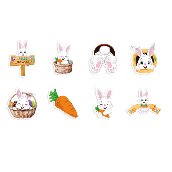 PICKS DECORATIVO SORTIDO PASCOA 08UN REGINA
