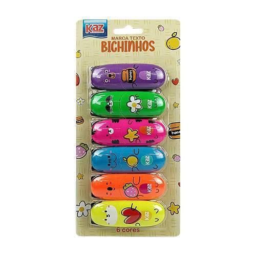 PINCEL MARCA TEXTO 6 CORES KZ6021