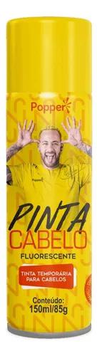 PINTA CABELO AMARELO FLUORESCENTE NEYMAR JR 150ML POPPER