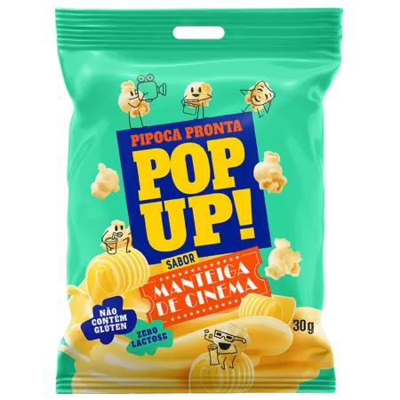 PIPOCA AMERICANA POP UP MANTEIGA DE CINEMA 30G AILIRAM