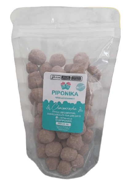 PIPOCA GOURMET PIPONIKA CHOCO NINHO 90G