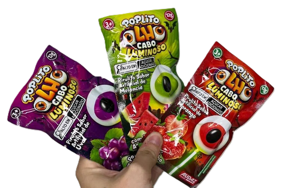 PIRULITO POP LITO OLHO CABO LUMINOSO UN MBL