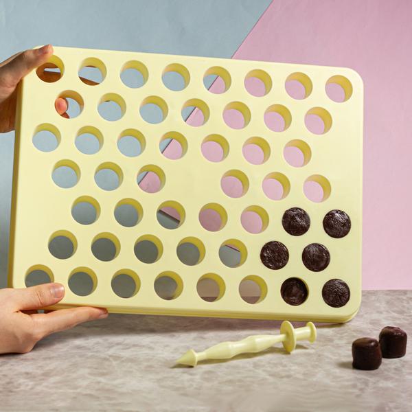 PLACA PORCIONADORA COM EMPURRADOR 2 EM 1 AMARELA 18G UN BLUE STAR