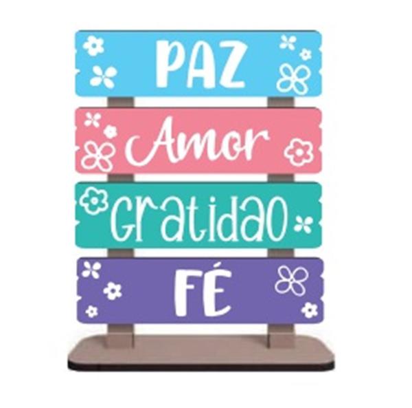 PLACA SOU GRATO GOOD VIBES UN GRINTOY