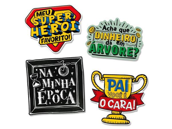PLAQUINHA PARA FOTO O MELHOR PAI 4UN REGINA