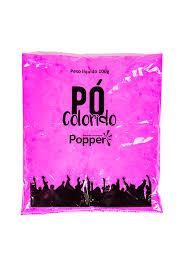 PO COLORIDO ROSA 100G UN POPPER