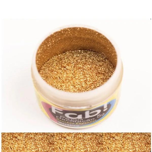 PO P/ DECORACAO DOURADO ESPANHOL 5G FAB!