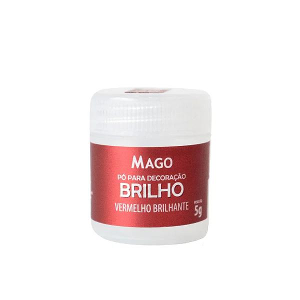 PO PARA DECORACAO 5G VERMELHO BRILHANTE UN MAGO