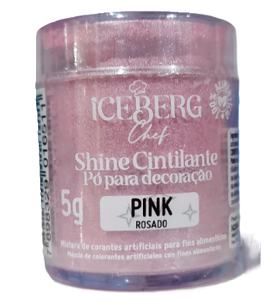 PO PARA DECORACAO CINTILANTE PINK 5G UN ICEBERG