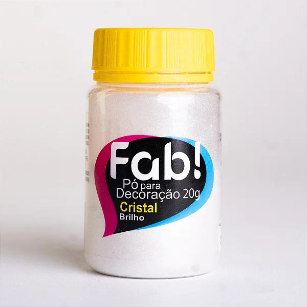 PO PARA DECORACAO CRISTAL 20G FAB!