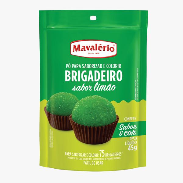 PO PARA PREPARO BRIGADEIRO LIMAO 45G MAVALERIO