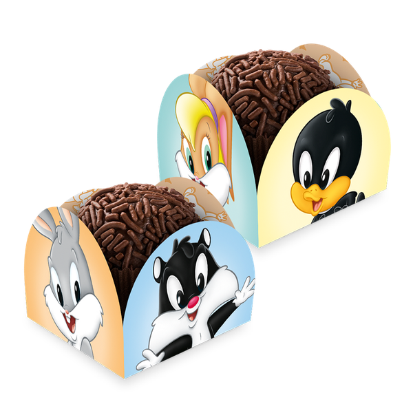 PORTA FORMINHA LOONEY TUNES 50UN REGINA