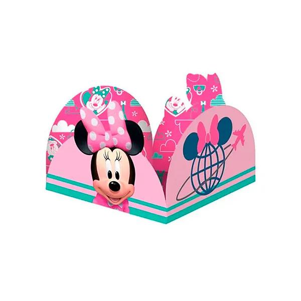 PORTA FORMINHA MINNIE ROSA 50UN REGINA