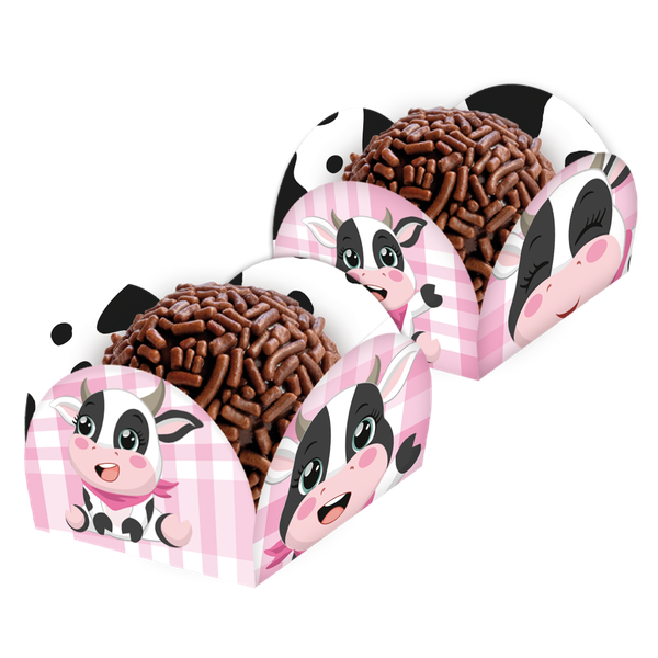 PORTA FORMINHA VAQUINHA 40UN FESTCOLOR