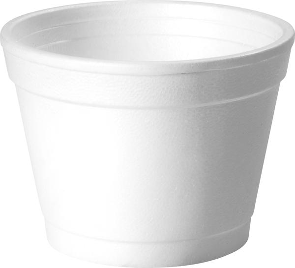 POTE ISOPOR 120ML BRANCA 50UN PT-120 EPS COPOBRAS