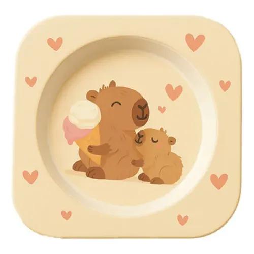 PRATO BOWL PARA REFEICAO CAPIVARA 14 CM UN MIMO
