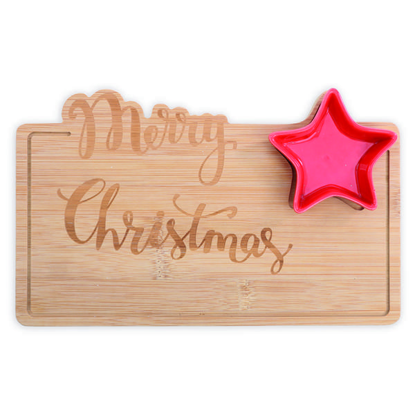 PRATO ESTRELA C/BAND MRR/VRM 29X18CM HAPPY HOUR C/2 UN CROMUS