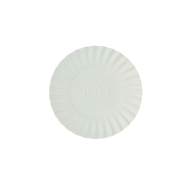 PRATO Nº03 BRANCO 100UN SABRINA