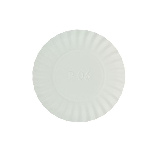 PRATO Nº06 BRANCO 100UN SABRINA