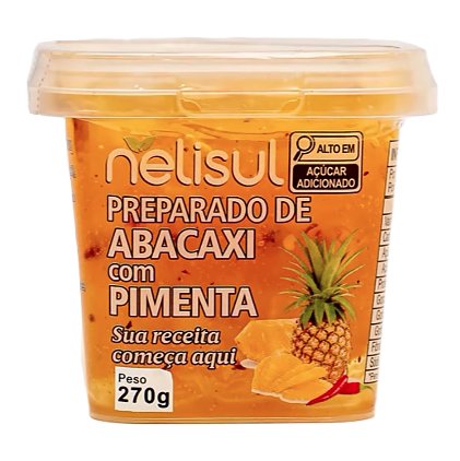 PREPARADO ABACAXI COM PIMENTA 270G NELISUL