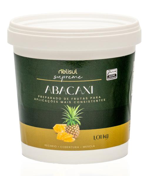 PREPARADO DE FRUTA ABACAXI POTE 1,010KG NELISUL