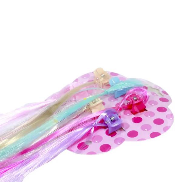 PRESILHAS MECHAS COLORIDAS 35CM 06UN PONTO DAS FESTAS