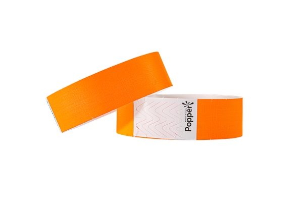 PULSEIRA DE IDENTIFICACAO LARANJA FLUORESCENTE 50UN KLF