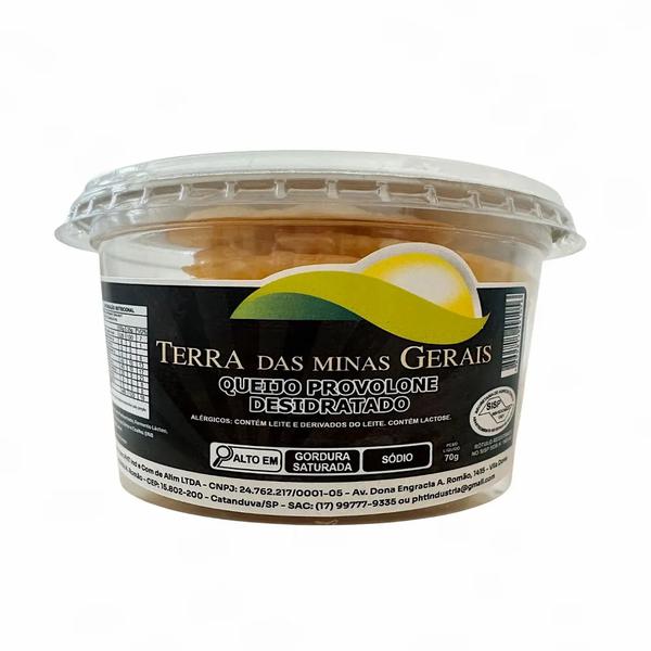 QUEIJO PROVOLONE DESIDRATADO NATURAL 70G TERRA DAS MINAS