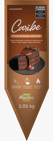 RECHEIO CREME DE AVELA 1,01KG CARIBE MASTER MARTINI