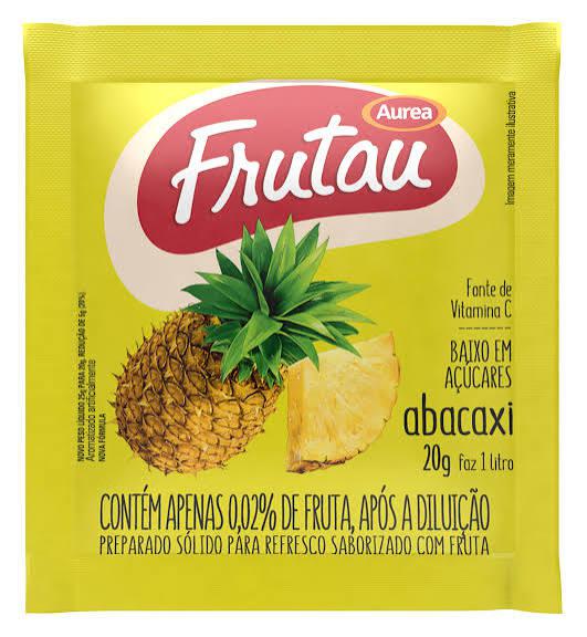 REFRESCO FRUTAU ABACAXI 20G AUREA