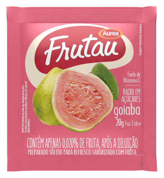REFRESCO FRUTAU GOIABA 25G AUREA