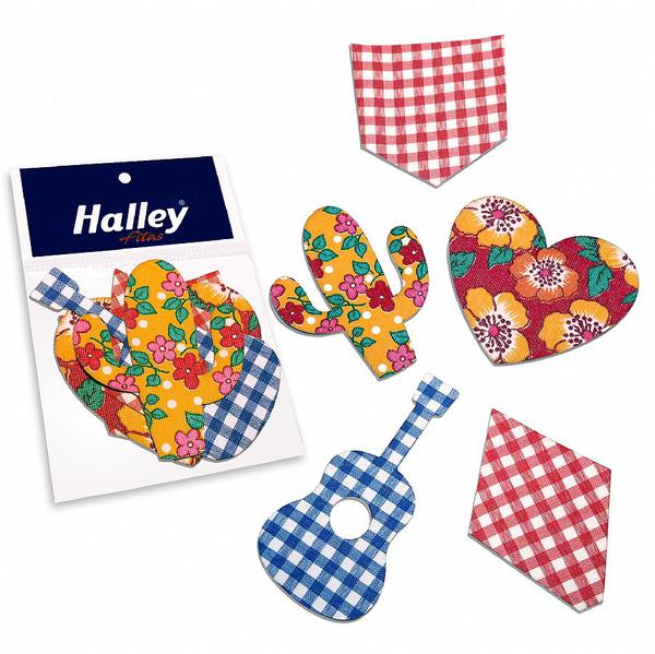 RETALHO JUNINO ADESIVO 05UN HALLEY