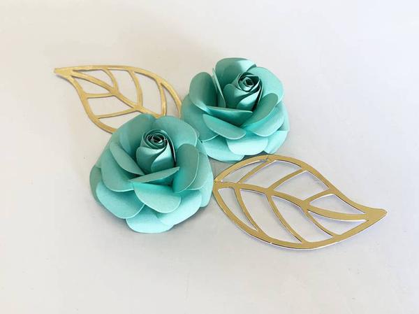 ROSA PEQUENA TIFFANY 2UN TOPO MANIA