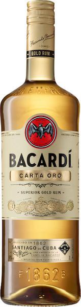 RUM BACARDI OURO 980ML