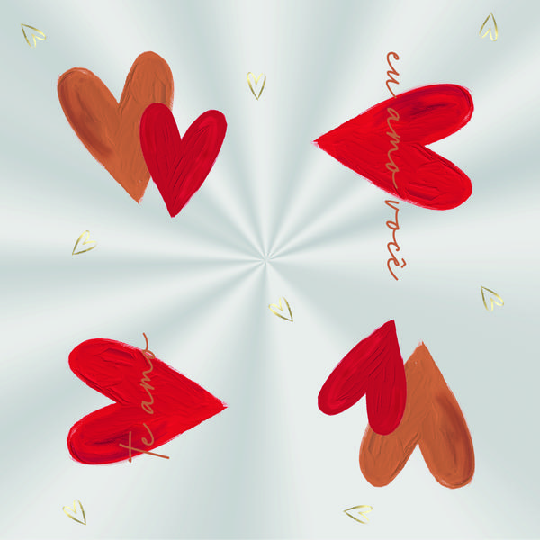 SACO CESTA 45X59CM TRANSPARENTE DECORADO SEASON LOVE UN CROMUS