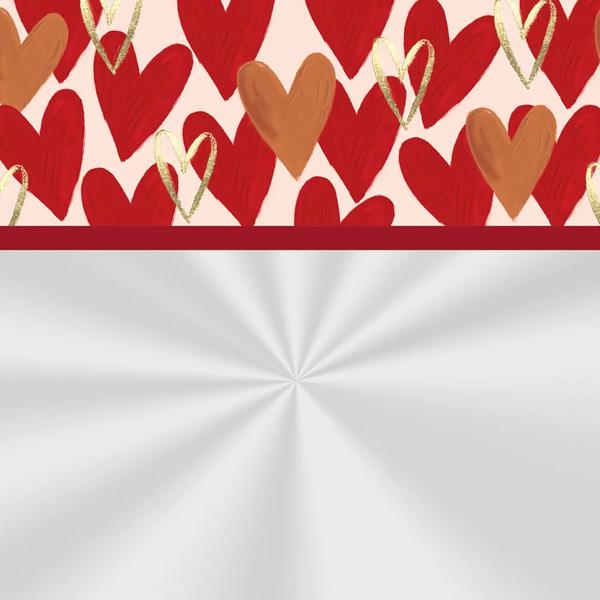 SACO CESTA 45X59CM TRANSPARENTE BARRADO SEASON LOVE UN CROMUS