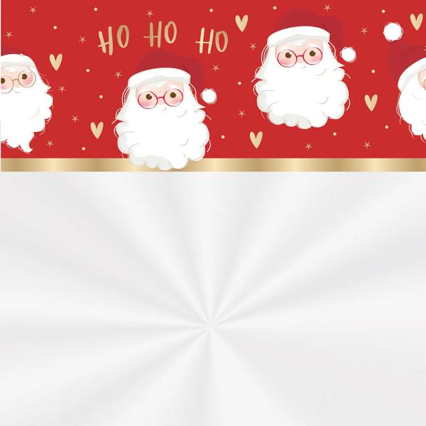 SACO CESTA 72X90CM TRANSPARENTE  BARRADO PRESENTES UN CROMUS