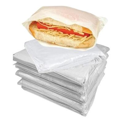 SACO LEITOSO HAMB/ HOT DOG 22X17CM KG