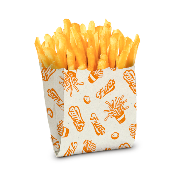 SACO PAPEL ESTAMPADO FRITAS P 50UN REGINA