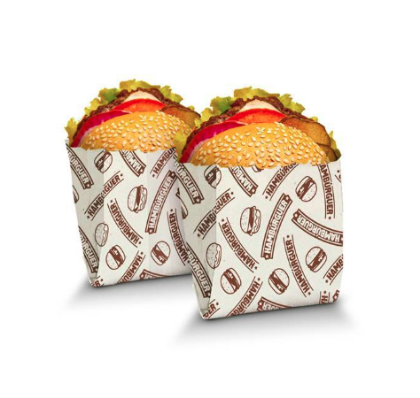 SACO PAPEL ESTAMPADO HAMBURGER P 50UN REGINA