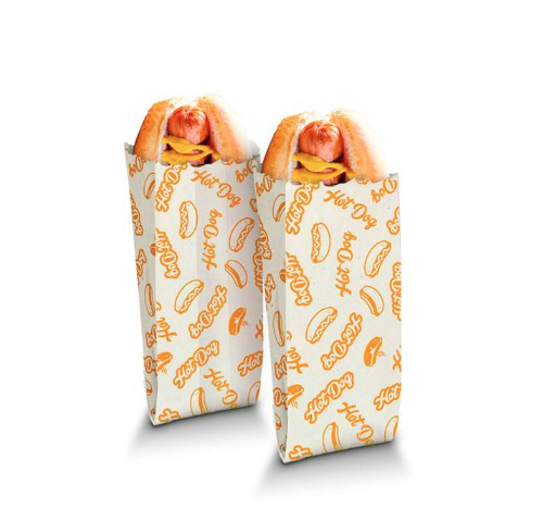 SACO PAPEL ESTAMPADO HOT DOG P 50UN REGINA